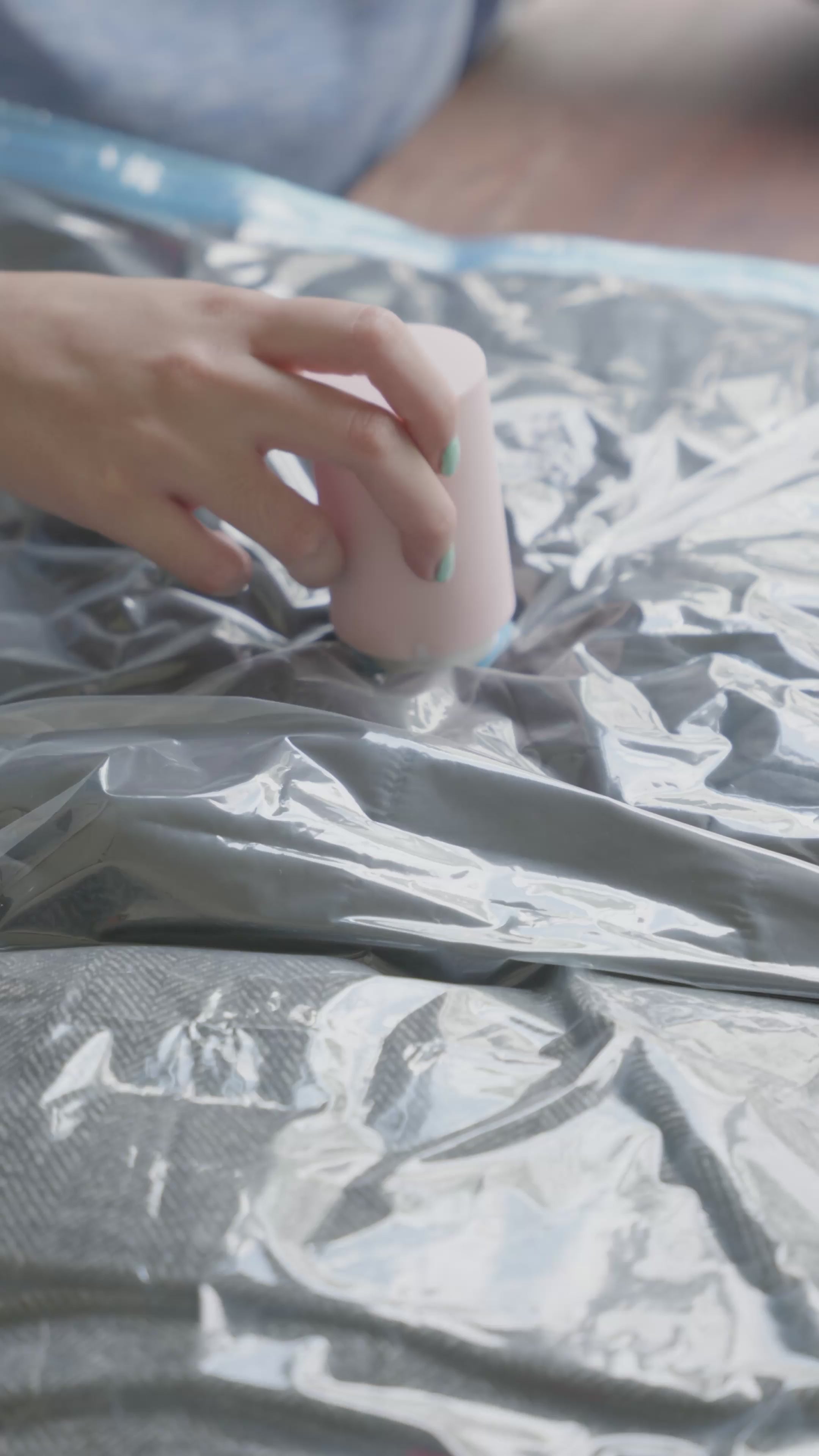 Sacs de Compression avec Pompe à Vide Sans Fil – Lot de 15